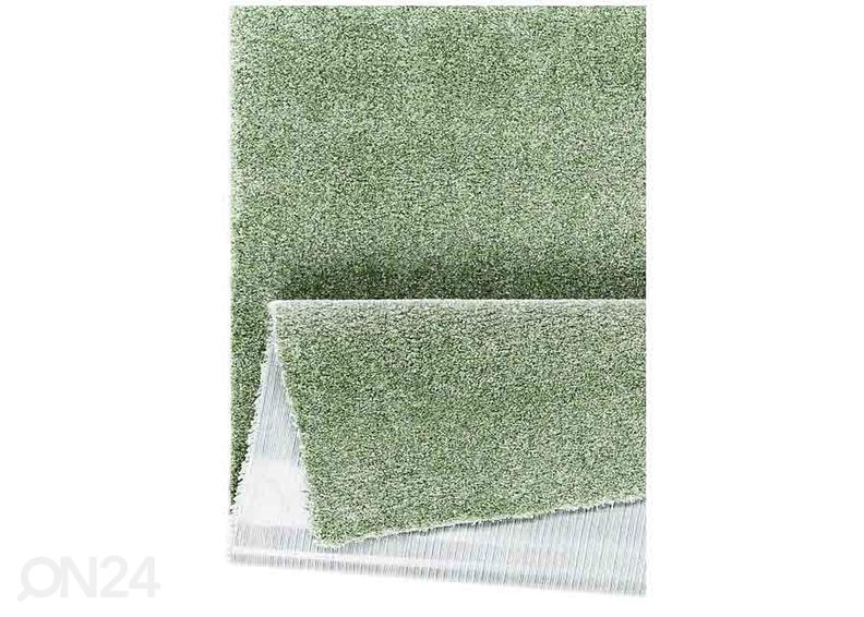 Narma veluurvaip Noble™ green 67x133 cm suurendatud