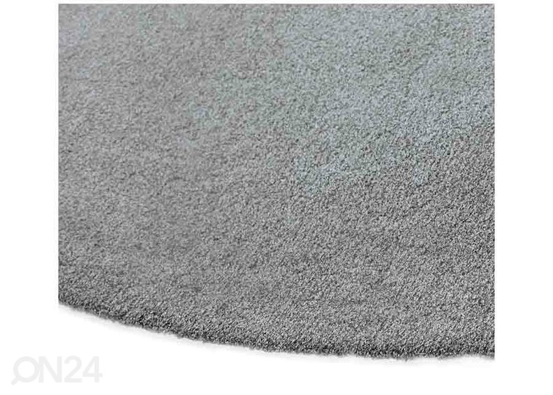 Narma veluurvaip Noble™ grey ümar Ø 133 cm suurendatud