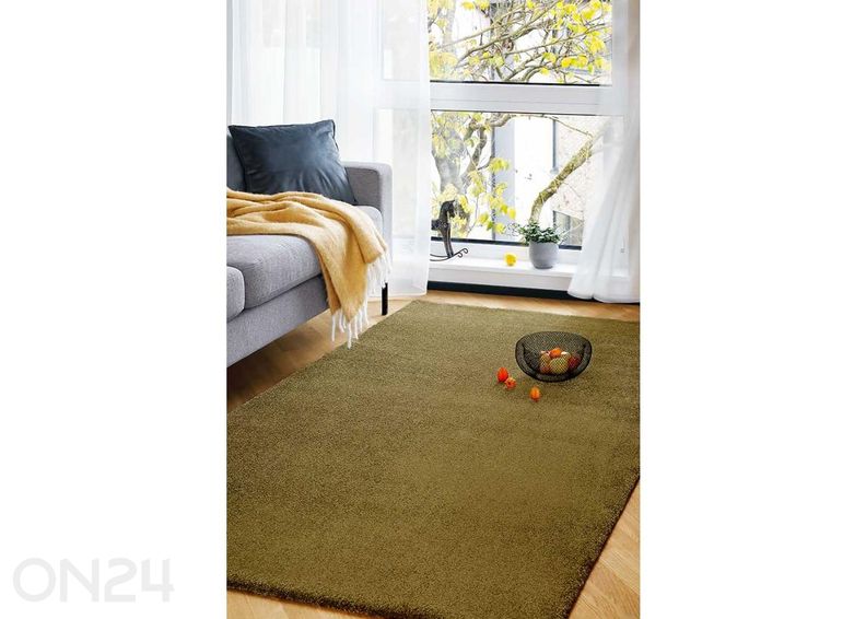 Narma veluurvaip Noble™ olive 200x300 cm suurendatud