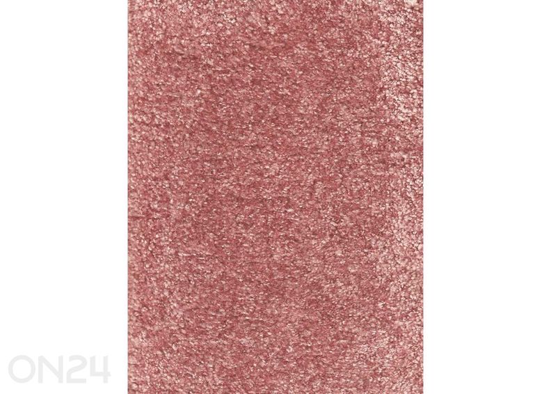 Narma veluurvaip Noble™ ümar coral Ø 200 cm suurendatud