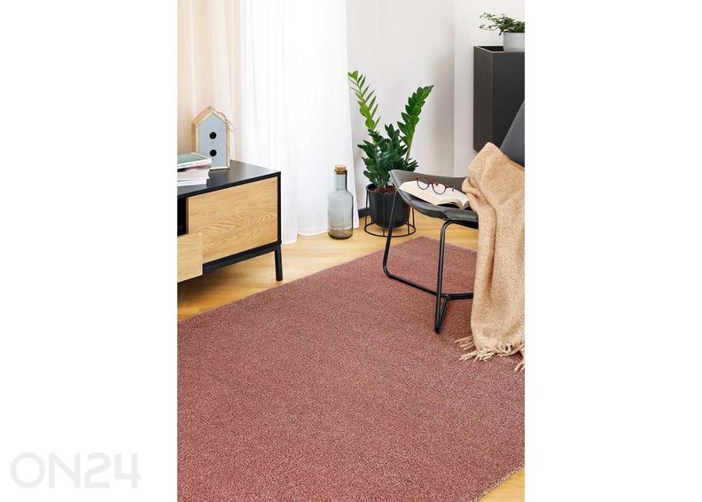 Narma veluurvaip Noble™ ümar rose Ø 200 cm suurendatud