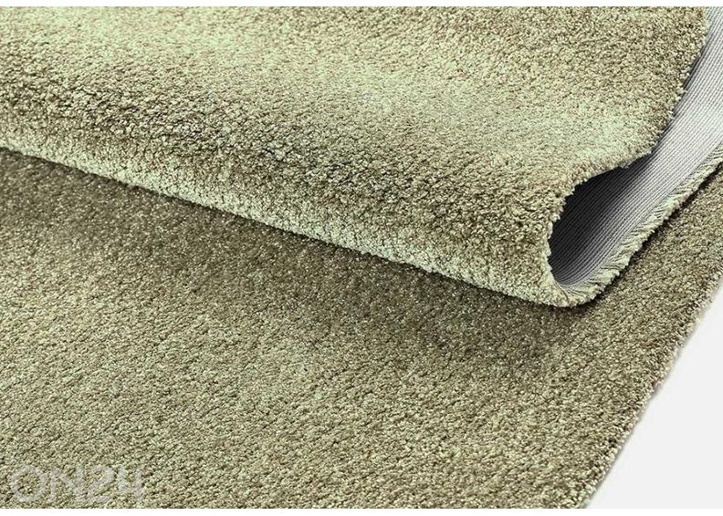 Narma veluurvaip Noble™ ümar sage Ø 133 cm suurendatud