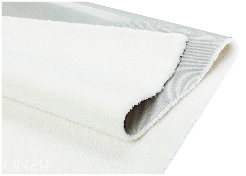 Narma veluurvaip Noble™ white 67x133 cm suurendatud