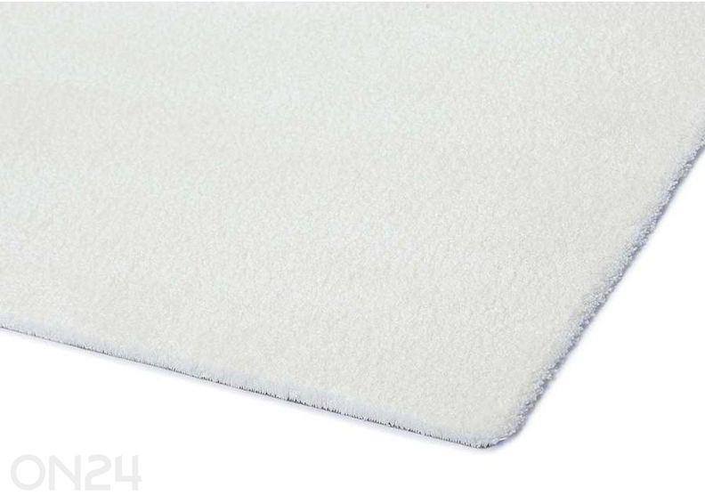 Narma veluurvaip Noble™ white 67x133 cm suurendatud