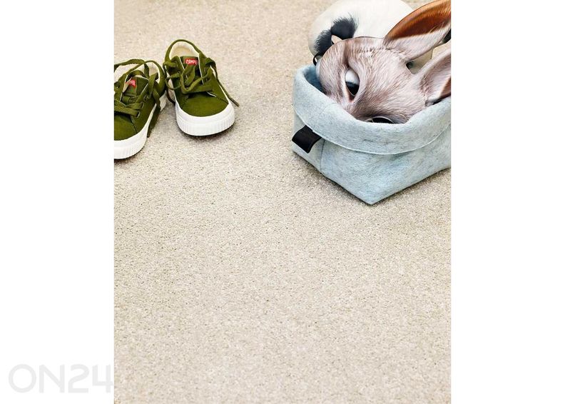 Narma veluurvaip Wow™ cream 67x133 cm suurendatud