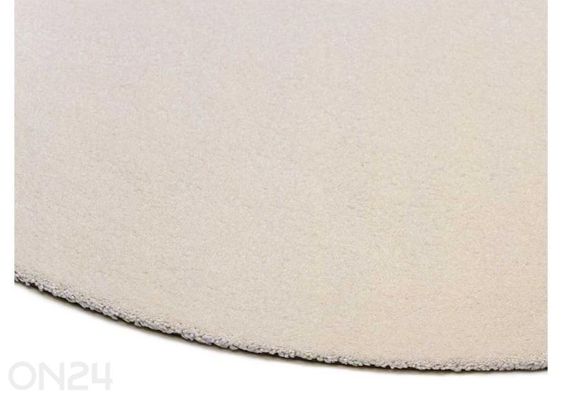 Narma veluurvaip Wow™ ümar cream Ø 200 cm suurendatud