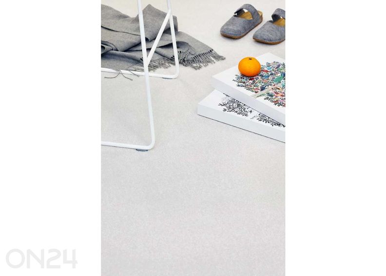 Narma veluurvaip Wow™ white 67x133 cm suurendatud