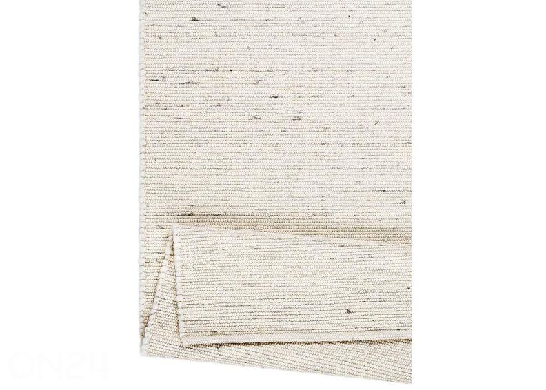 Narma villane käsikootud vaip Hygge white 160x230 cm suurendatud