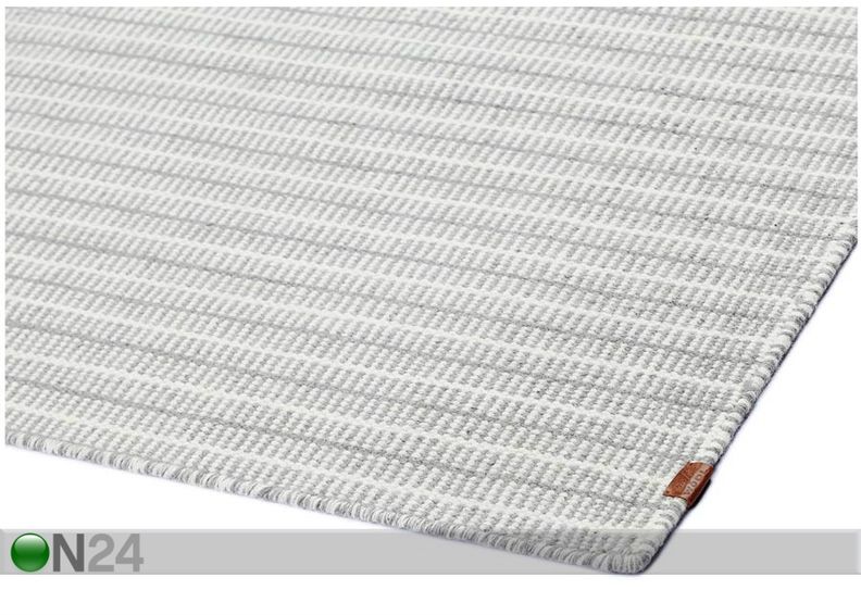 Narma villane käsikootud vaip Jonava grey 140x200 cm suurendatud