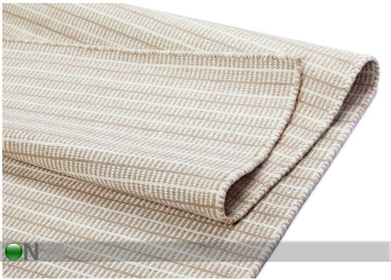 Narma villane käsikootud vaip Jonava linen 140x200 cm suurendatud