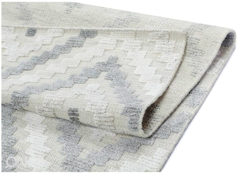 Narma villane käsikootud vaip Madona natural 140x200 cm suurendatud