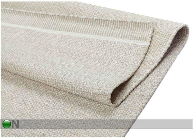 Narma villane käsikootud vaip Nummela linen 140x200 cm suurendatud