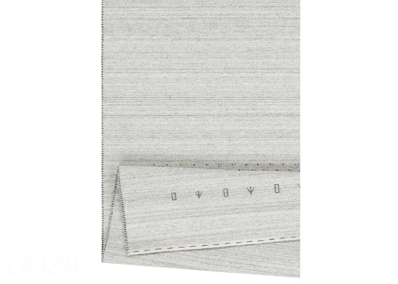 Narma villane käsikootud vaip Tornio natural 140x200 cm suurendatud