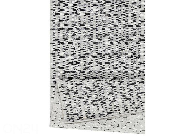 Narma villane käsikootud vaip Virrati silver 160x230 cm suurendatud