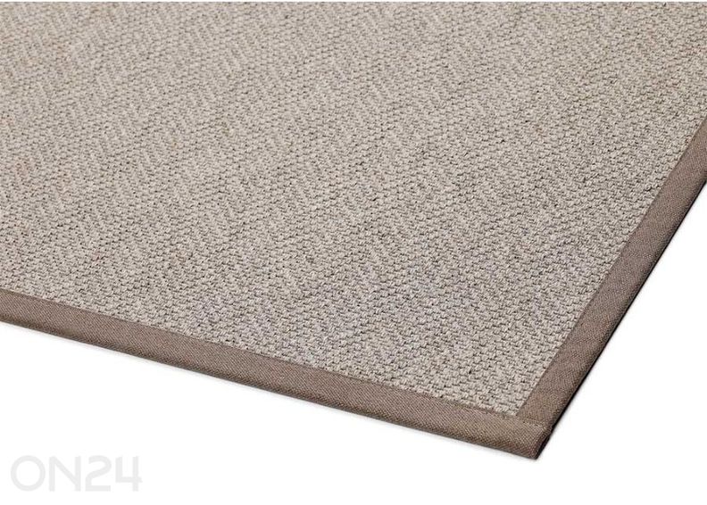 Narma villane vaip Bergen™ beige 80x240 cm suurendatud