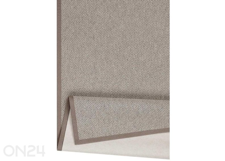 Narma villane vaip Bergen™ beige 80x240 cm suurendatud