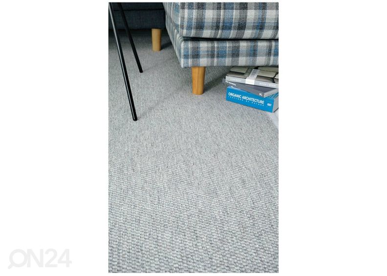 Narma villane vaip Savanna grey 160x240 cm suurendatud
