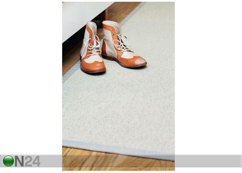 Narma villane vaip Shetland cream 80x150 cm suurendatud