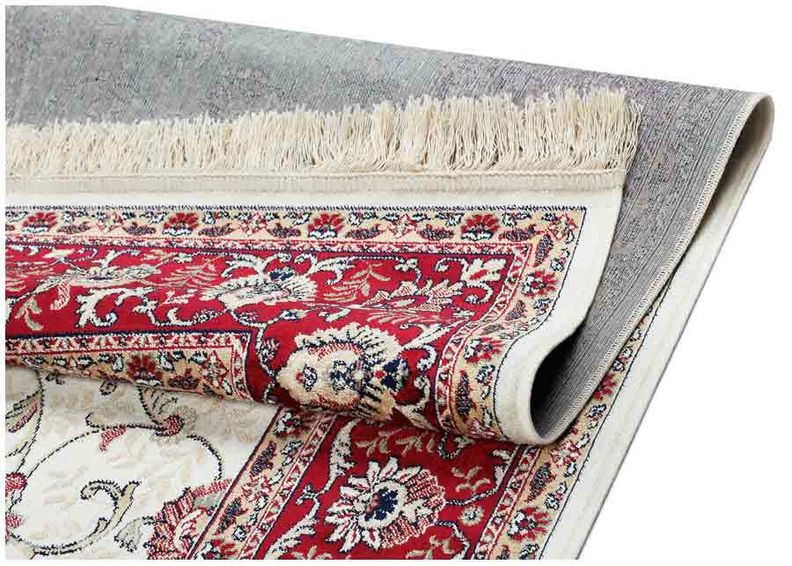 Narma viskoosvaip Almira ivory 120x170 cm suurendatud