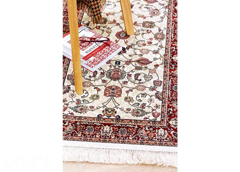 Narma viskoosvaip Almira ivory 120x170 cm suurendatud