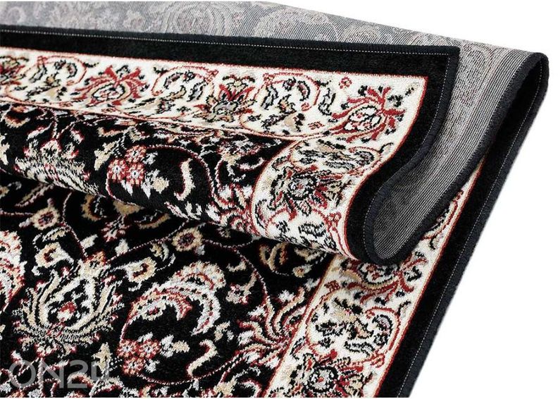 Narma viskoosvaip Yasmin black 140x200 cm suurendatud