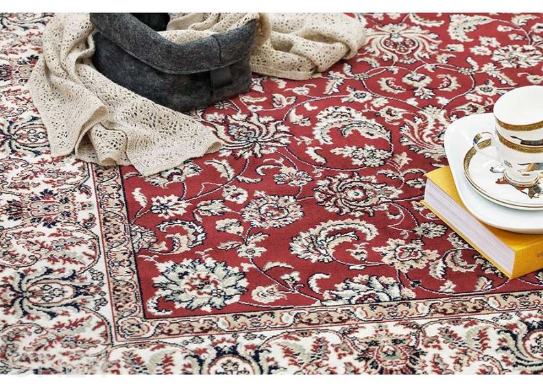 Narma viskoosvaip Yasmin red 67x140 cm suurendatud