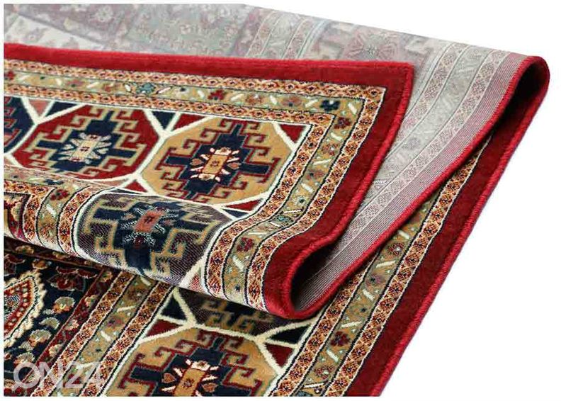 Narma viskoosvaip Zahra red 80x125 cm suurendatud