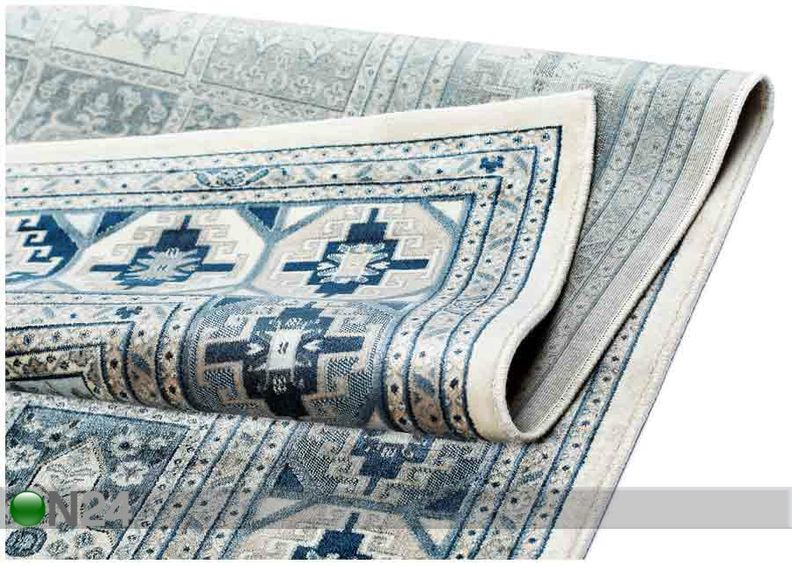 Narma viskoosvaip Zahra sand-blue 160x230 cm suurendatud