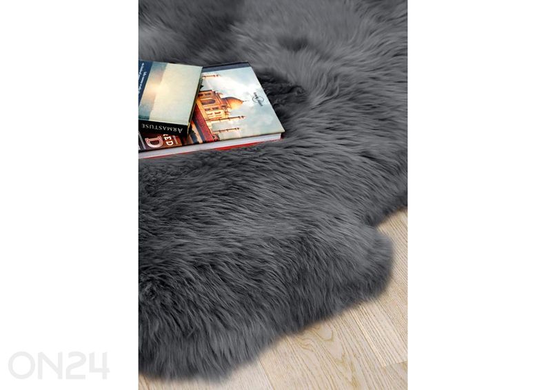 Naturaalne lambanahk Merino carbon Sexto ±130x180 cm suurendatud