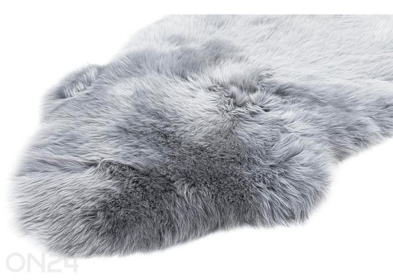 Naturaalne lambanahk Merino grey M ±60x90 cm suurendatud