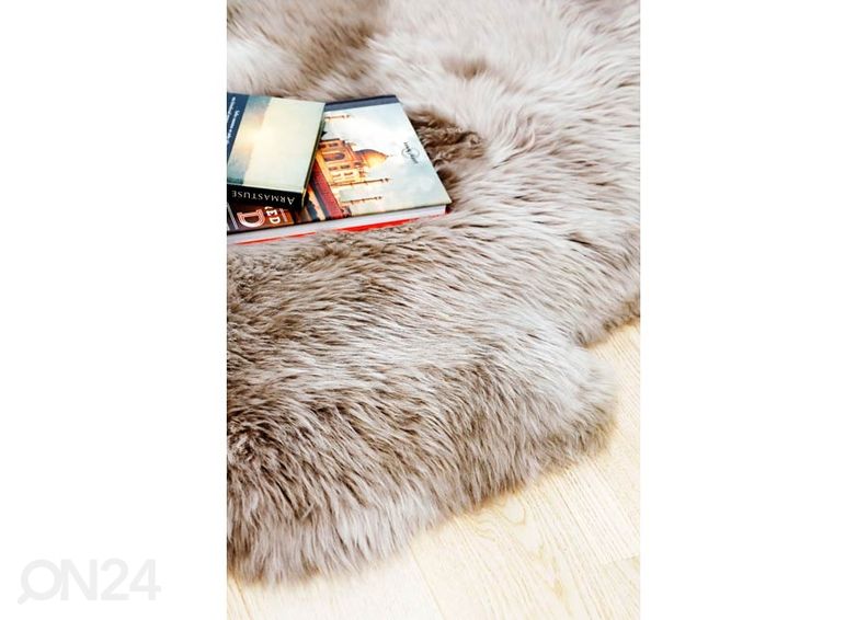 Naturaalne lambanahk Merino mink Octo ±170x180 cm suurendatud