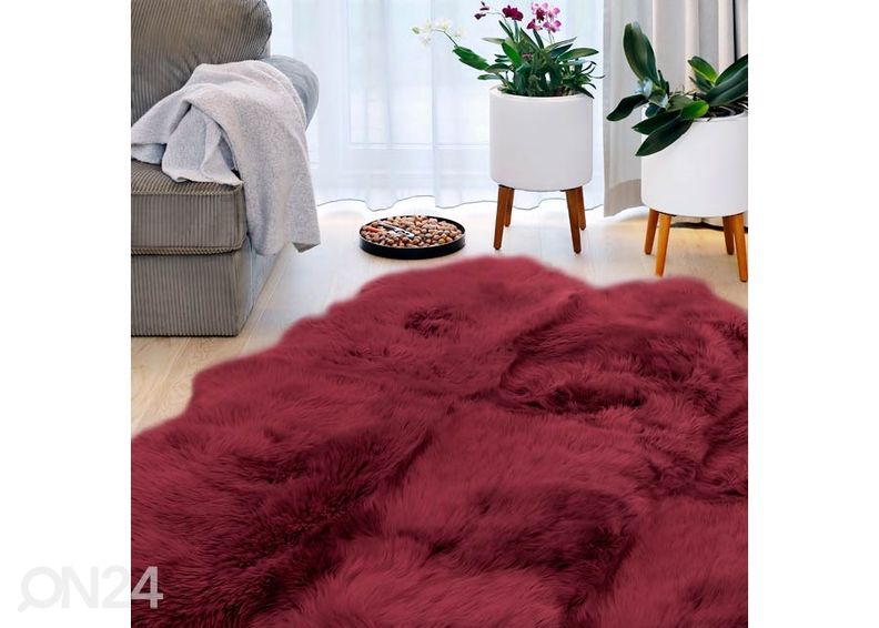 Naturaalne lambanahk Merino wine Octo ±170x180 cm suurendatud