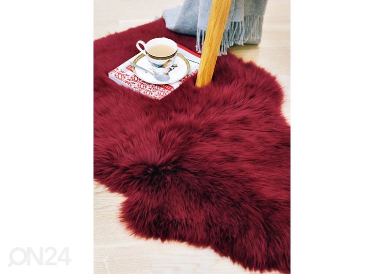 Naturaalne lambanahk Merino wine Quatro ±90x180 cm suurendatud