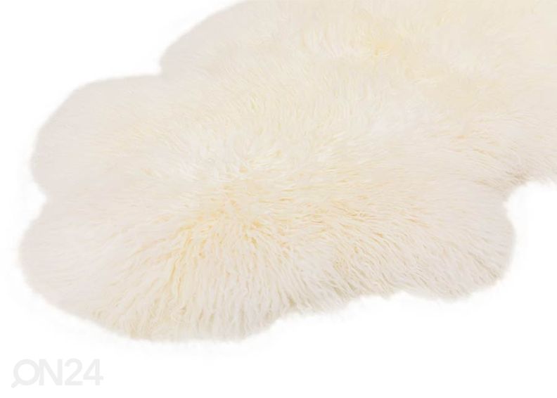 Naturaalne lambanahk Tibet natural white M ±60x90 cm suurendatud