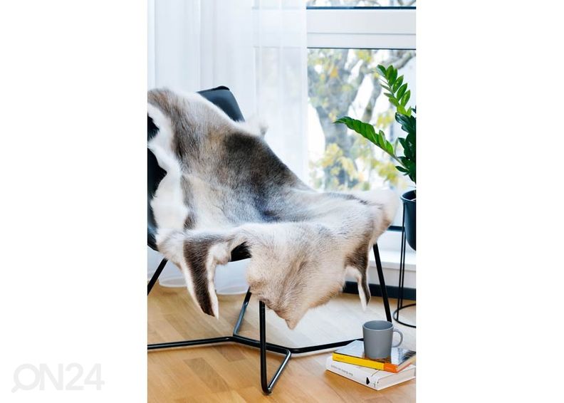 Naturaalne põhjapõdranahk ±70x110 cm suurendatud