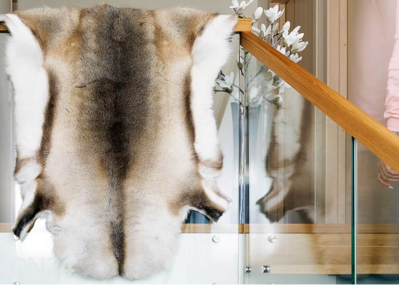 Naturaalne põhjapõdranahk ±70x110 cm suurendatud