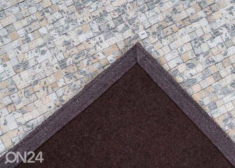 Naturaalsest nahast vaip 120x170 cm suurendatud