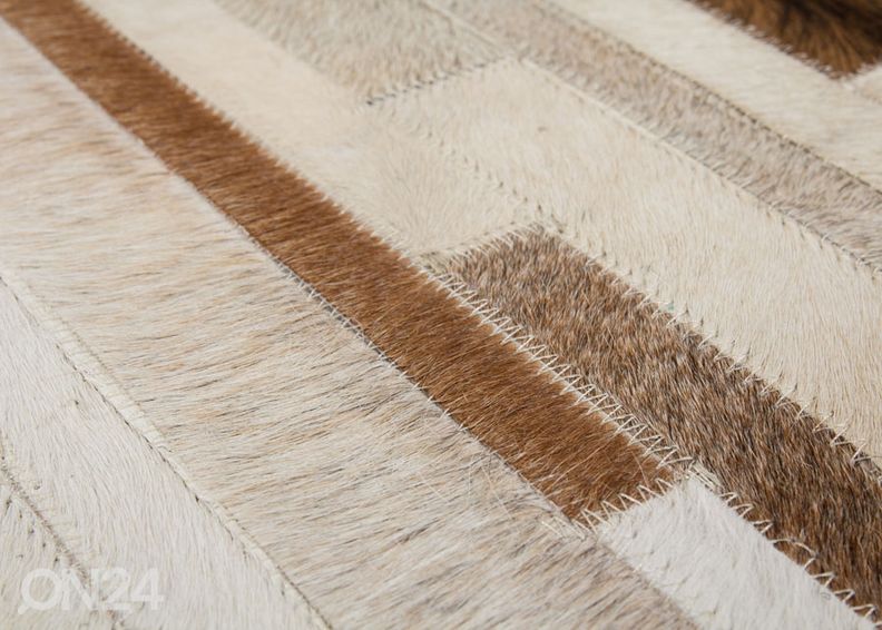 Naturaalsest nahast vaip 80x150 cm suurendatud