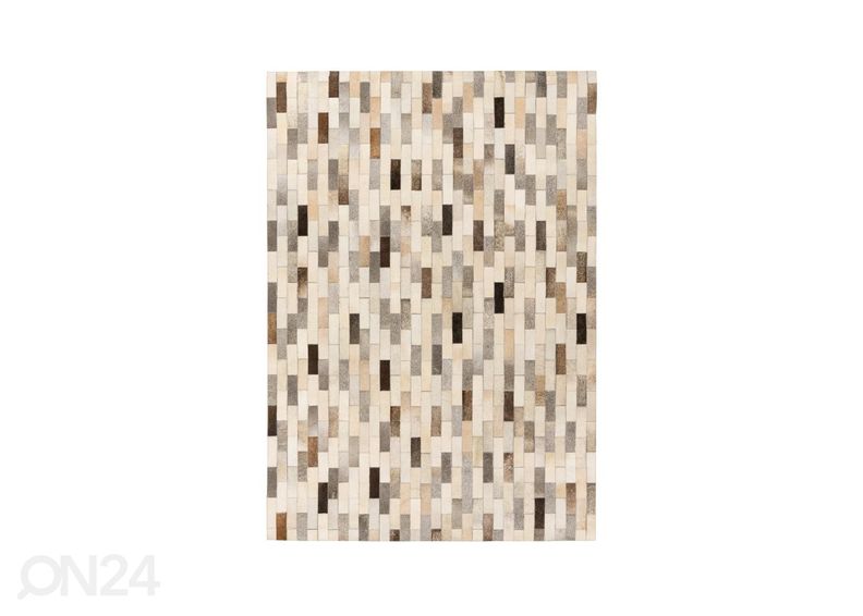 Naturaalsest nahast vaip 80x150 cm suurendatud