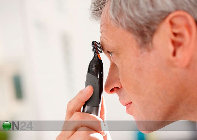 Nina-, kõrva- ja kulmukarvade lõikur Philips suurendatud