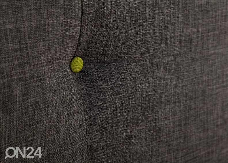 Nööpidega voodi Venecija 200x200 cm suurendatud