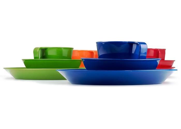 Nõudekomplekt matkamiseks Cascadian Serviis 4-le suurendatud