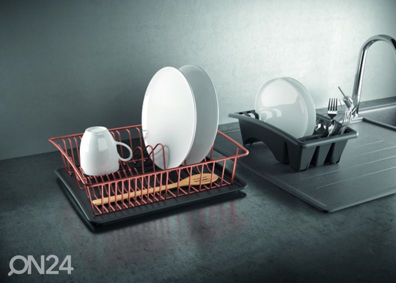 Nõudekuivatusrest Aquatex Plus Copper suurendatud