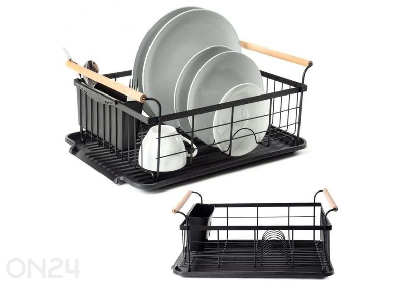 Nõudekuivatusrest, must suurendatud