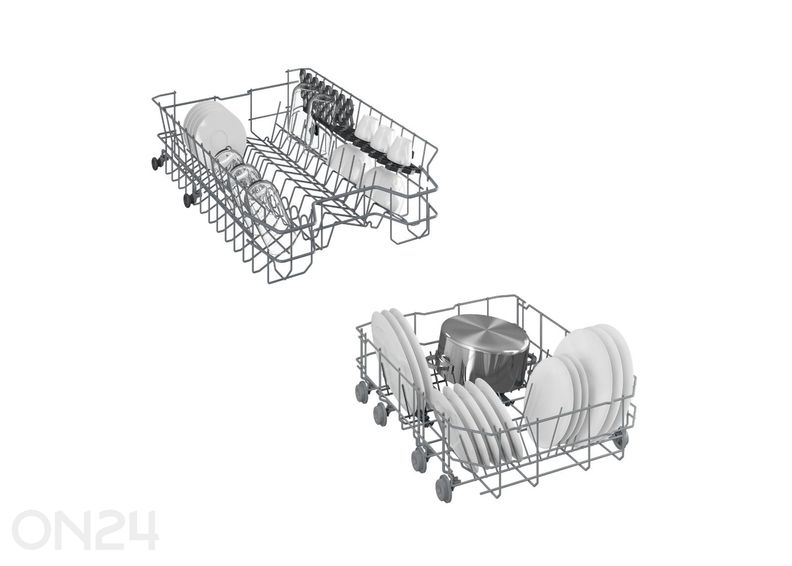 Nõudepesumasin Beko DVS05024W suurendatud