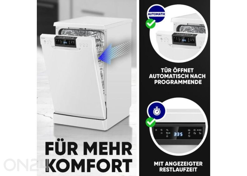 Nõudepesumasin Bomann GSP7418W suurendatud