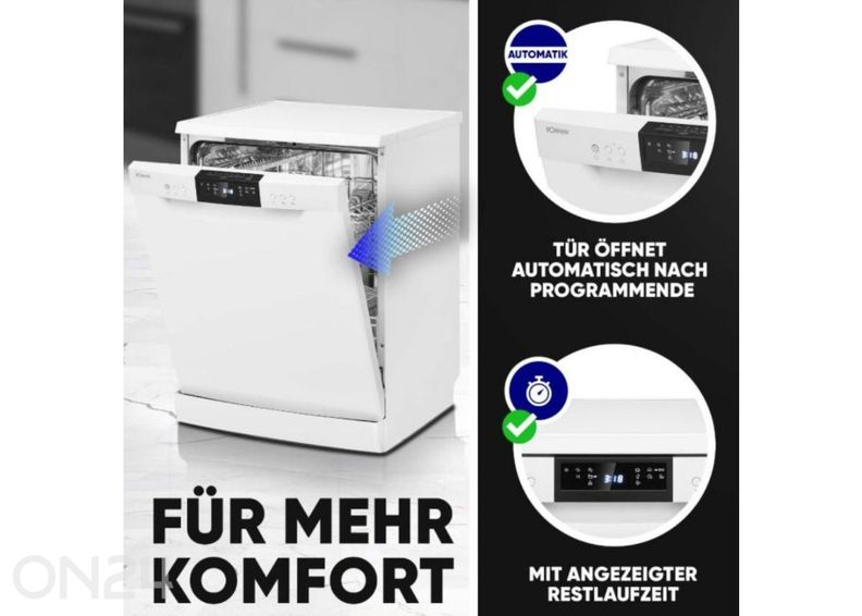 Nõudepesumasin Bomann GSP7419W suurendatud