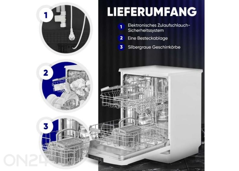 Nõudepesumasin Bomann GSP7419W suurendatud