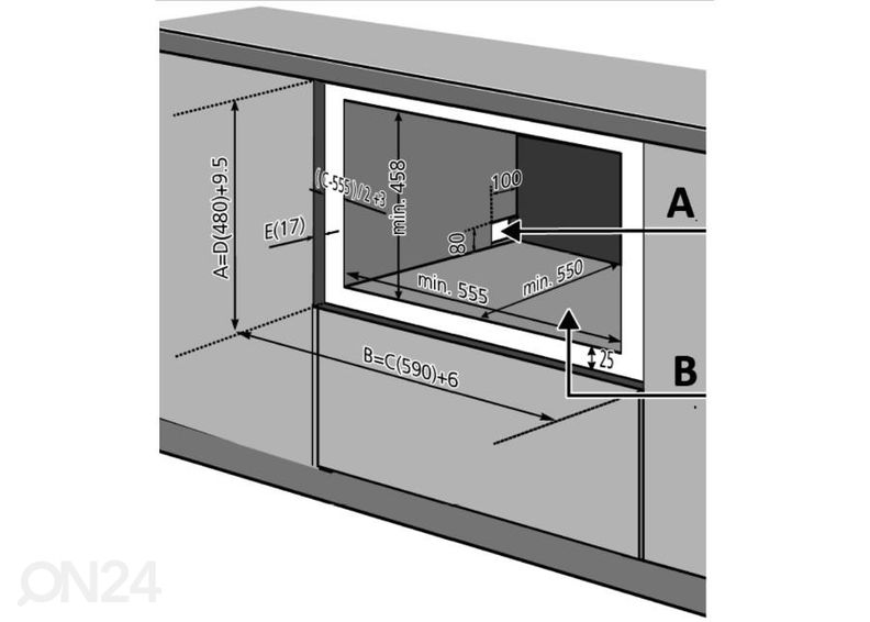 Nõudepesumasin Scandomestic SFO2203W suurendatud