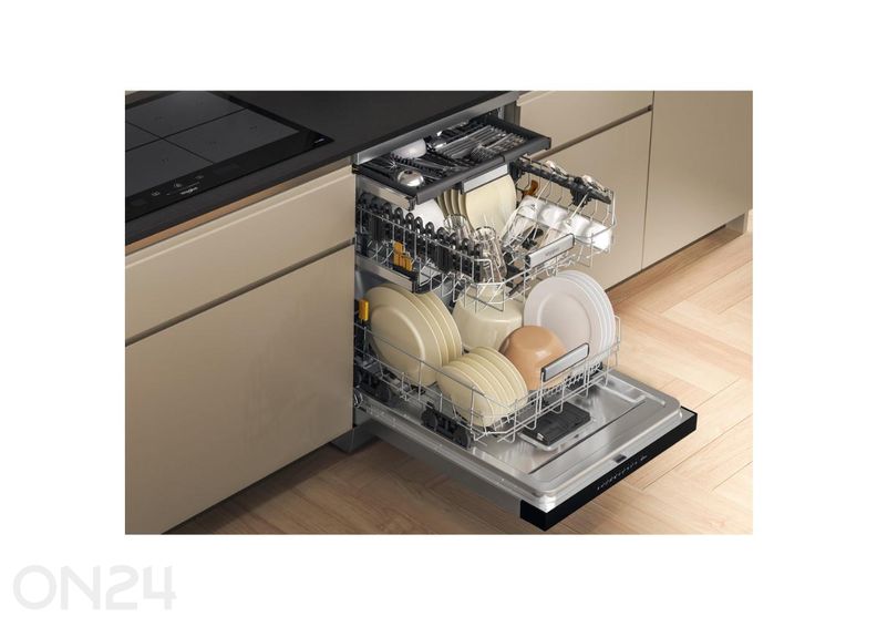 Nõudepesumasin Whirlpool W7FHP43X suurendatud